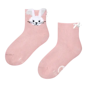 Calcetines Cutecore para niña Conejito blanco