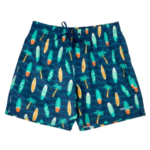 Bermudas alegres para hombre Surfista