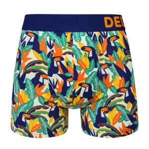 Bóxeres alegres para hombre Tucán y hojas