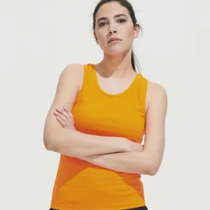 Camiseta deportiva de tirantes personalizada mujer