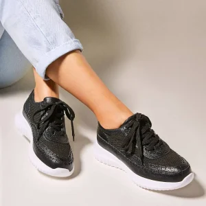 Tenis en Cueros – Ref. Z-2872 Negro
