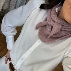 Bandana de punto rosa