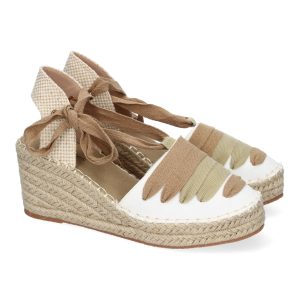 Sandalia de Mujer con Cuña de Yute, Diseño Moderno, Perfectas para PrimaveraVerano