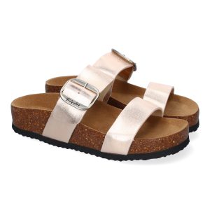 Sandalia de Mujer Planos Material Bio, Pala Fina, Comodas y Elegantes