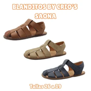Sandalias Respetuosas Blanditos by Crio’s SAONA