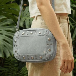 Bolso de Hombro/ Manos Libres – Ref. B-1648 Gamo Gris