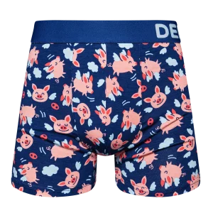 Bóxeres alegres para hombre Cerdos voladores