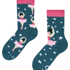 Calcetines infantiles alegres Bailarina