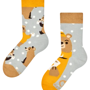 Calcetines infantiles de invierno Oso y te