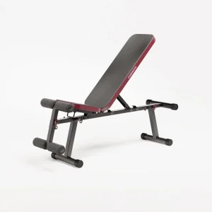 Banco de pesas y abdominales inclinable plegable Decathlon
