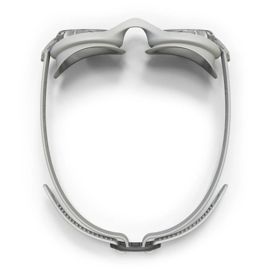 Gafas Natación Ready Gris Cristales Claros Talla Única - Imagen 4