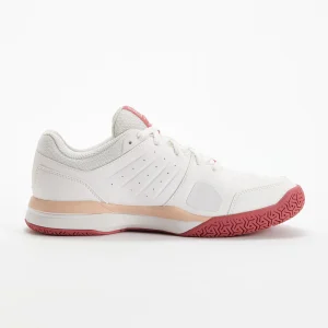 ZAPATILLAS DE TENIS  MUJER TS500 BLANCO ALGODÓN