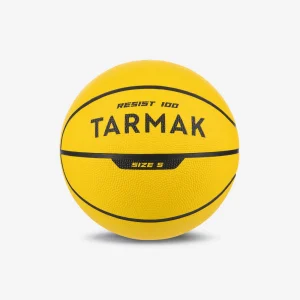 Balón Baloncesto Tarmak R100 Talla 5  amarillo