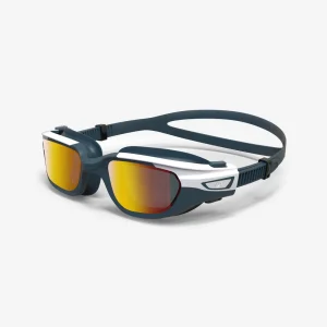 Gafas natación niños/adultos talla S Spirit Azul Naranja Cristales Espejo