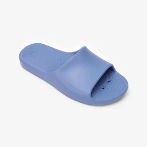 Chanclas Piscina Slap 500 Niños Azul Vaqueros