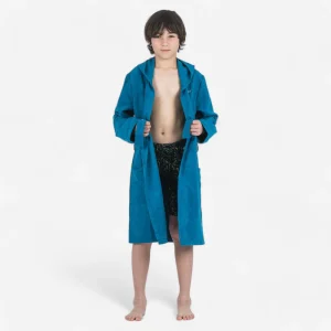 Albornoz Niños microfibra con capucha