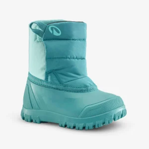 Botas de nieve cálidas niños 1-3 años, 500 marrón y