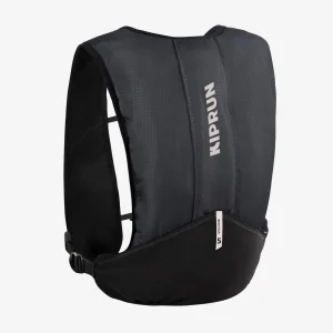 Mochila hidratación unisex+bolsa agua 1L incluida KIPRUN 500 5L essentiel negro