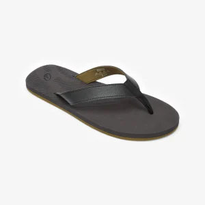 Chanclas playa Hombre dedo azul marino