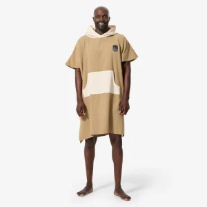 Poncho toalla 500 adulto arena