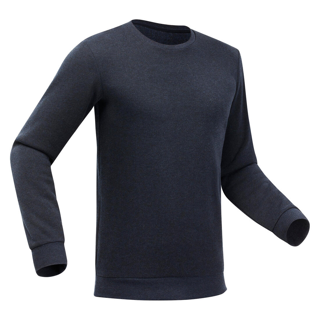 Jersey de montaña y trekking con cuello redondo Hombre Quechua NH150 azul - Imagen 5