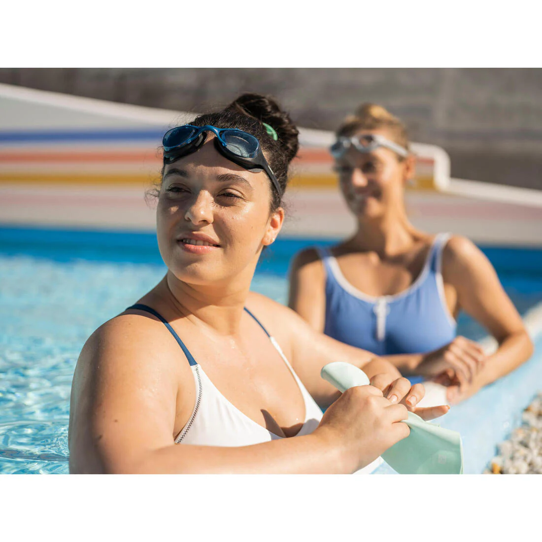 Gafas natación cristales claros L X-Base negro - Imagen 9