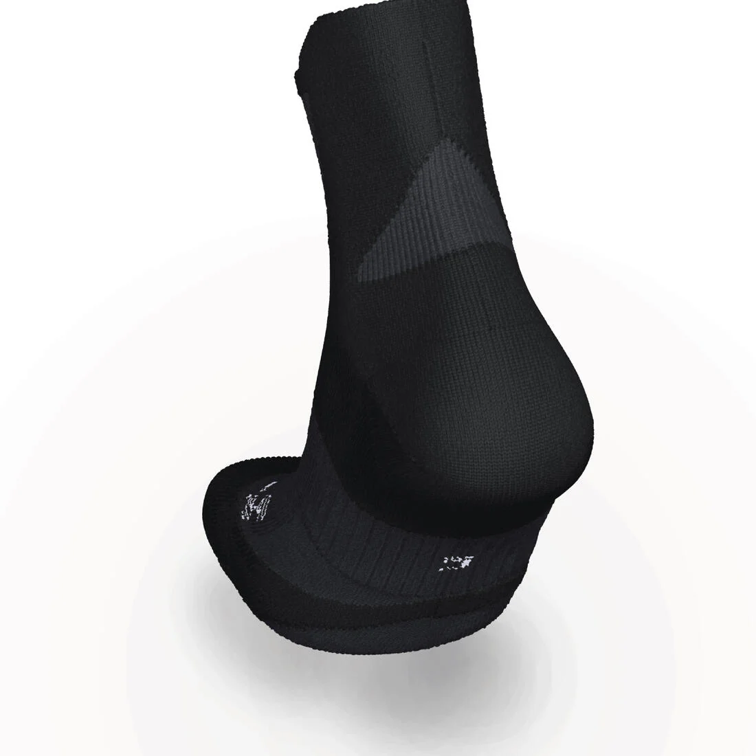 CALCETINES RUNNING RUN900 GRUESOS STRAP NEGROS - Imagen 5