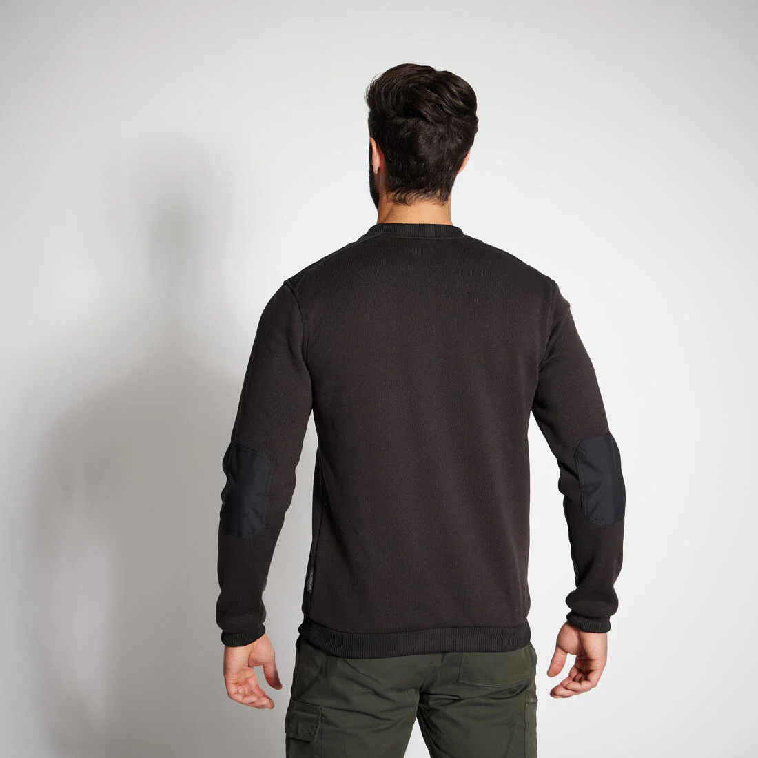 Jersey Solognac 500 Hombre Calido Fibra Polar - Imagen 4