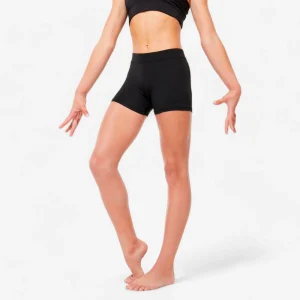 Pantalón Corto Gimnasia Niña Negro Básico