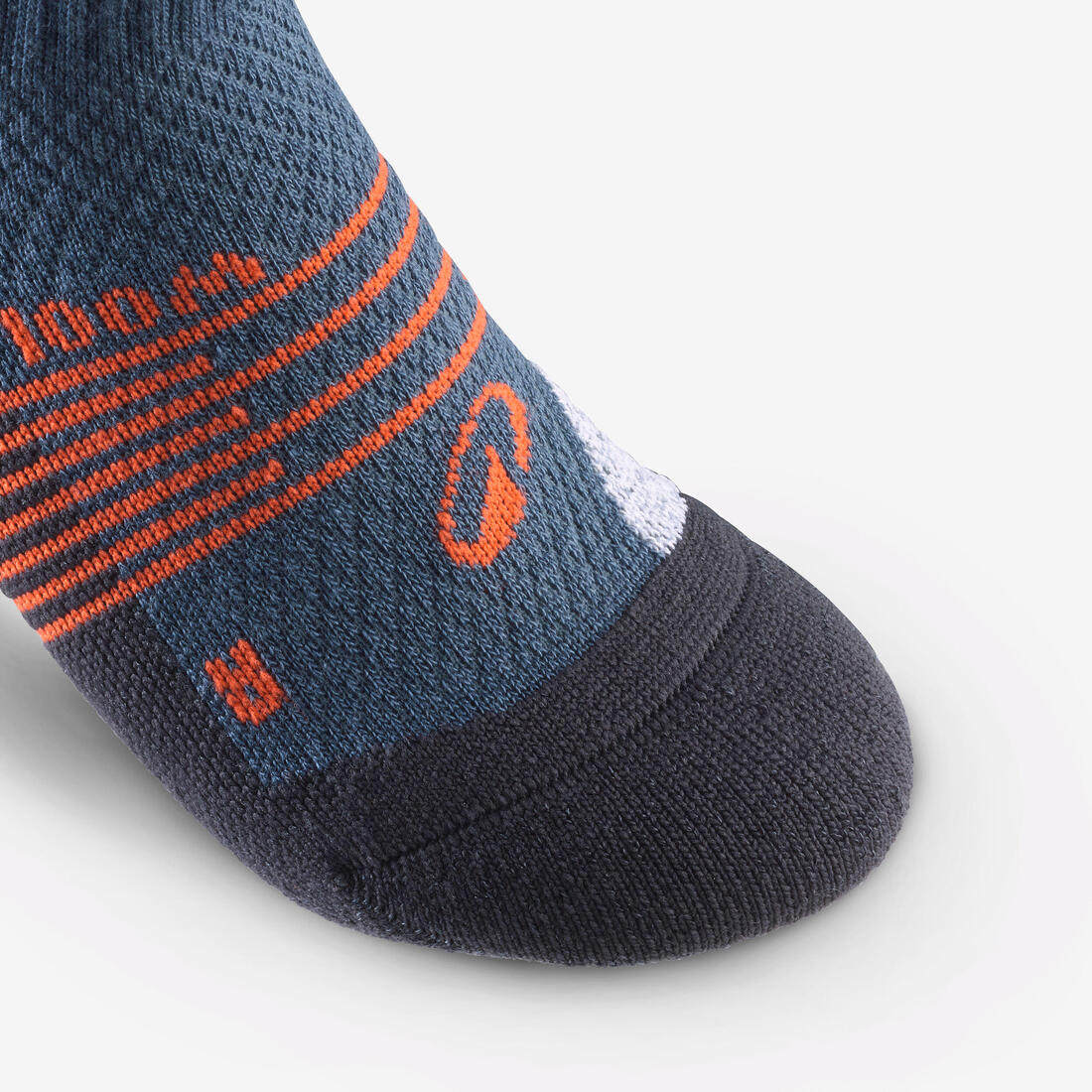 Calcetines largos de senderismo lana (2 pares) 27 a 38 niños, Hike 900 - Imagen 6