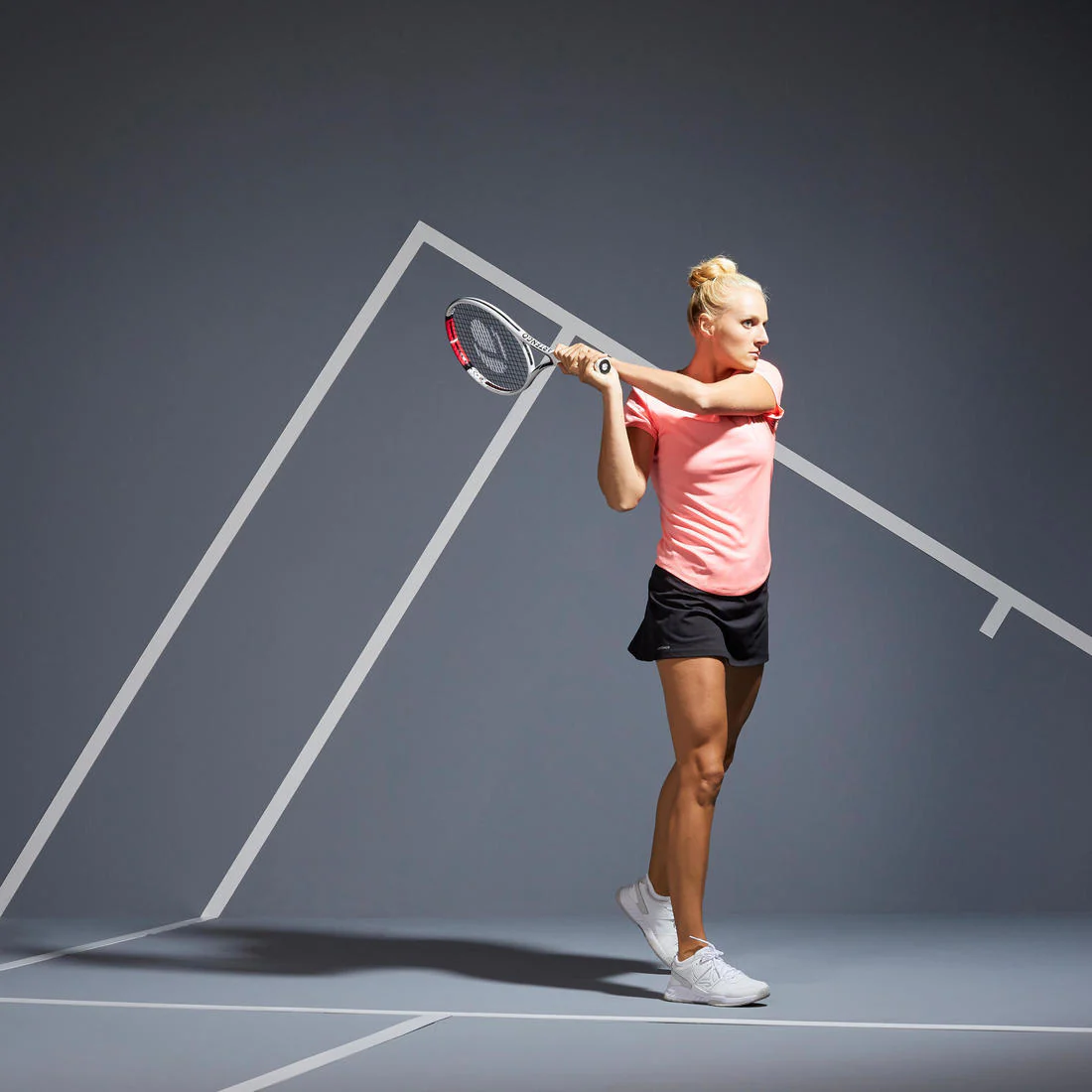 Falda pantalón de tenis mujer Artengo SK Dry 100 - Imagen 8