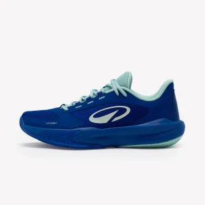 Zapatillas de baloncesto bajas y adherentes hombre/mujer, FAST 500 azul
