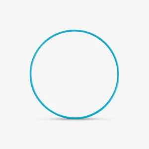 Aro Gimnasia Rítmica Turquesa 85 cm