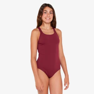 Bañador Niña Natación 100 Vera Violeta