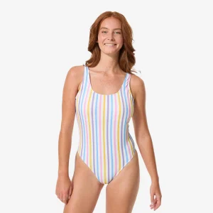 Bañador Rayas Mujer Aurely Multicolor