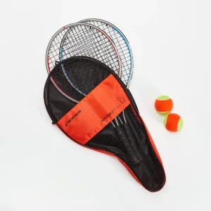 Set de 2 raquetas de tenis niño Essential jr 21"  2 pelotas 1 funda
