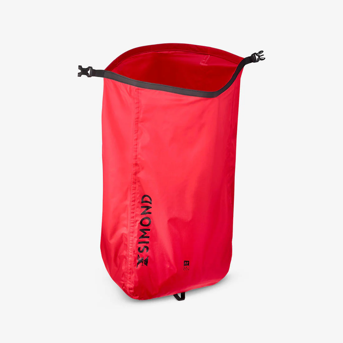 Funda impermeable ultraligera de 22 litros, roja - Imagen 3