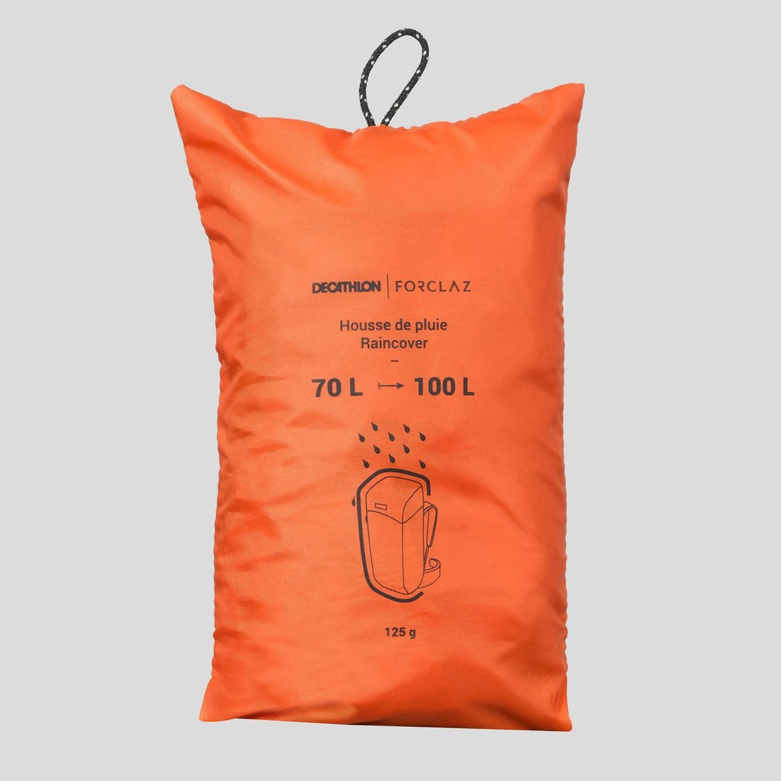 Funda impermeable básica para mochila de trekking - 70/100L - Imagen 4