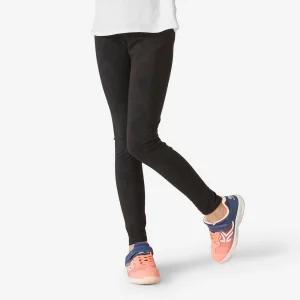 Leggings mallas gimnasia deportiva Niños Domyos 100 Negro