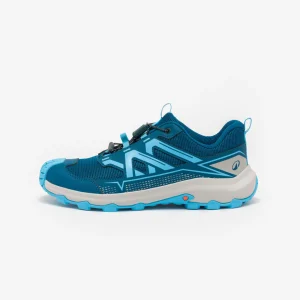 Zapatillas de montaña y trekking lazada rápida Niños 35 a 38 CROSSROCK azul