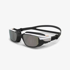 Gafas Natación Spirit Negro Beis Blanco Cristales Espejo Talla Grande