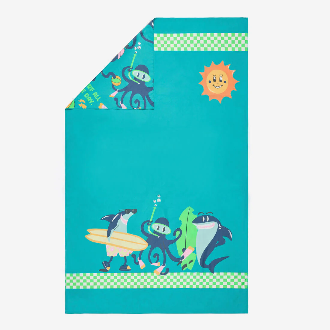 Toalla Estampado Microfibra Compacta Talla L 80 x 130 CM - Imagen 6